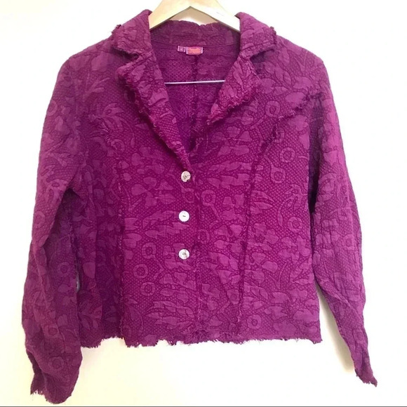 Tianello eco friendly Penelope jacquard jacket - Picture 1 of 7